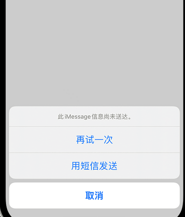 琼海apple维修iPhone上无法正常发送iMessage信息