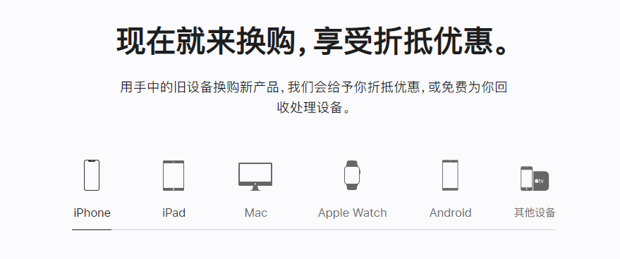 琼海苹果手机维修分享iPhone以旧换新的去处 