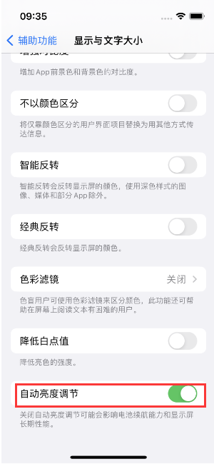 琼海苹果15维修店分享iPhone 15 Pro系列屏幕亮度 