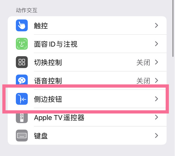 琼海苹果14维修店分享iPhone14 Plus侧键双击下载功能关闭方法 