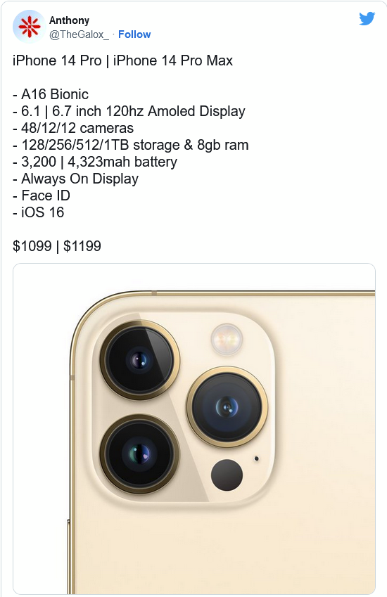 琼海苹果14维修分享iPhone 14全系涨价 