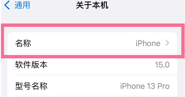 琼海苹果13维修分享iPhone 13热点名字设置教程 
