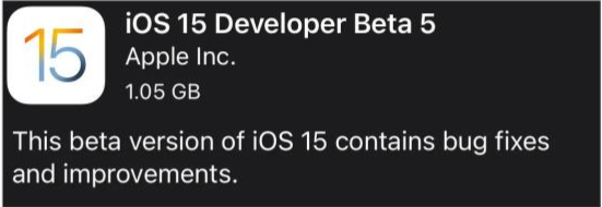 琼海苹果手机维修分享如何升级到iOS15.0 beta5 